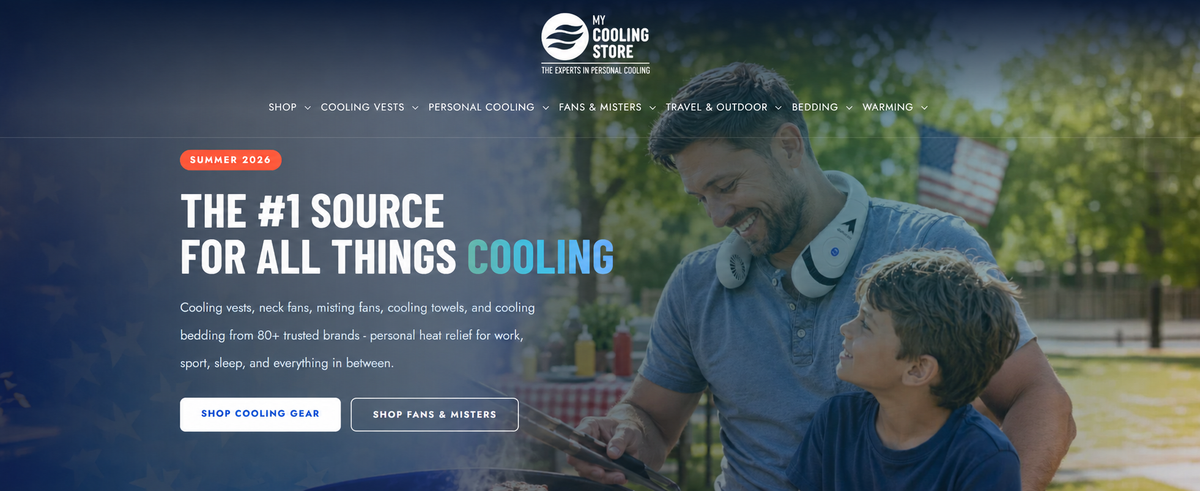 Many ways to cool.  One place to shop.
